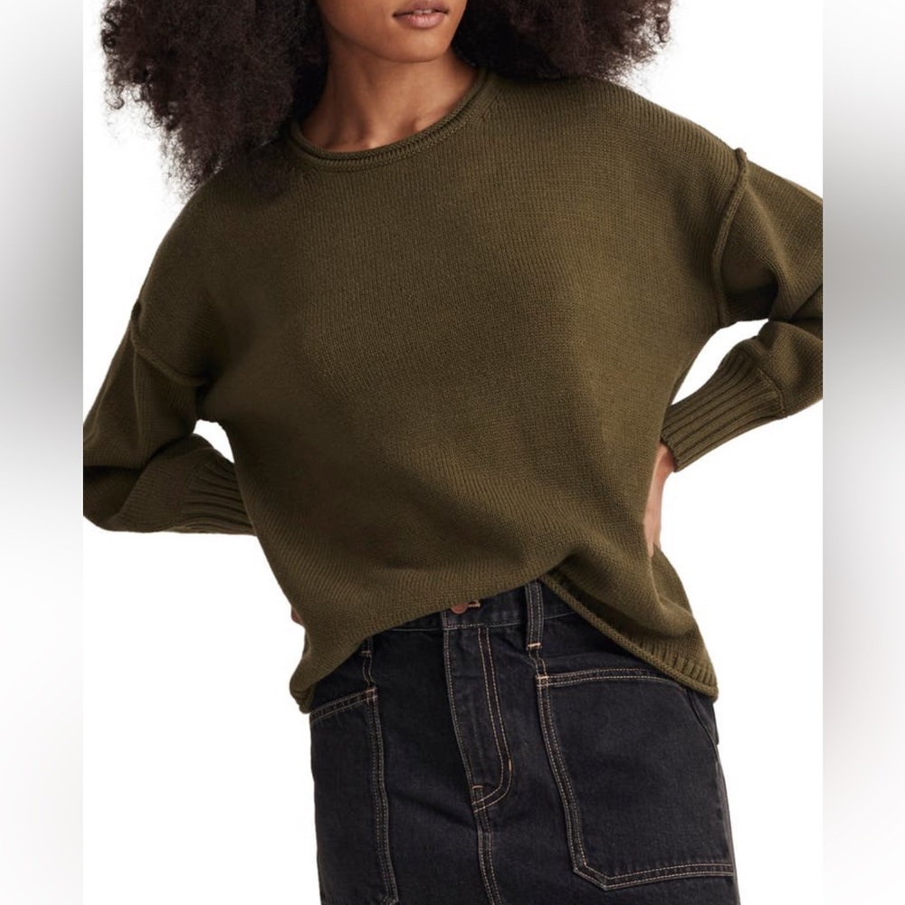 Madewell Conway Sweater in Loden